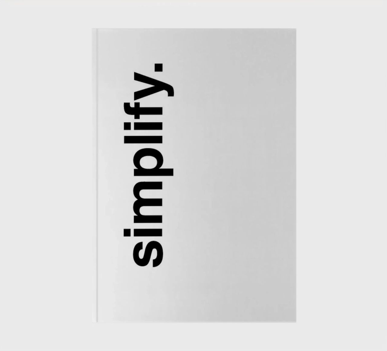 Simplify notebook by quote design