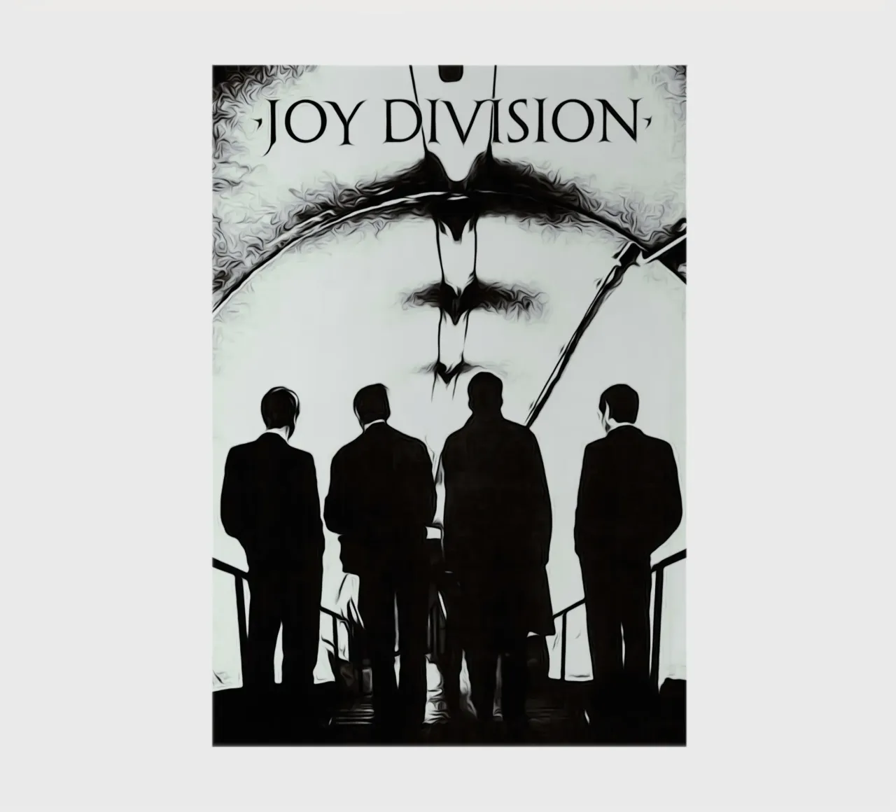 Joy Division notebook by vanhesling