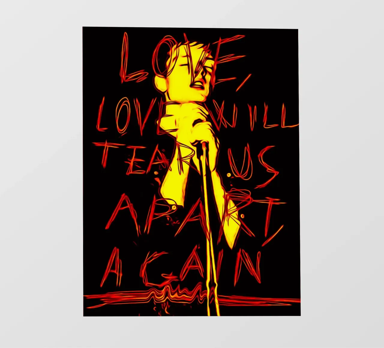 Joy Division pellicola backlit da vanhesling