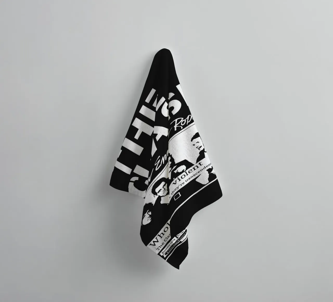 the clash towel by vanhesling
