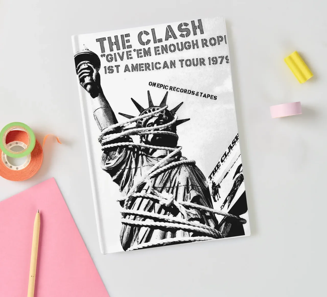 the clash notebook by vanhesling