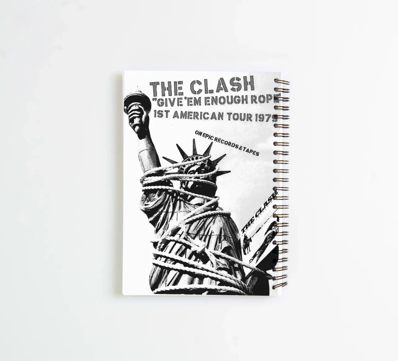 the clash spiral notebook by vanhesling