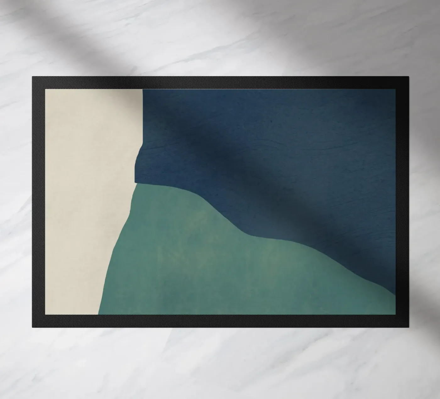 Drie oppervlakken deurmat van Little Dean