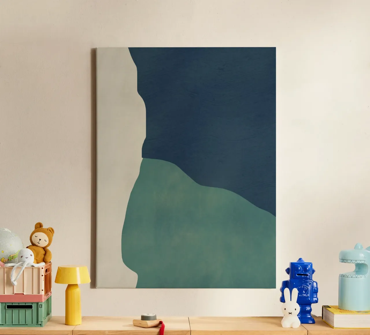 Trois surfaces toile de Little Dean