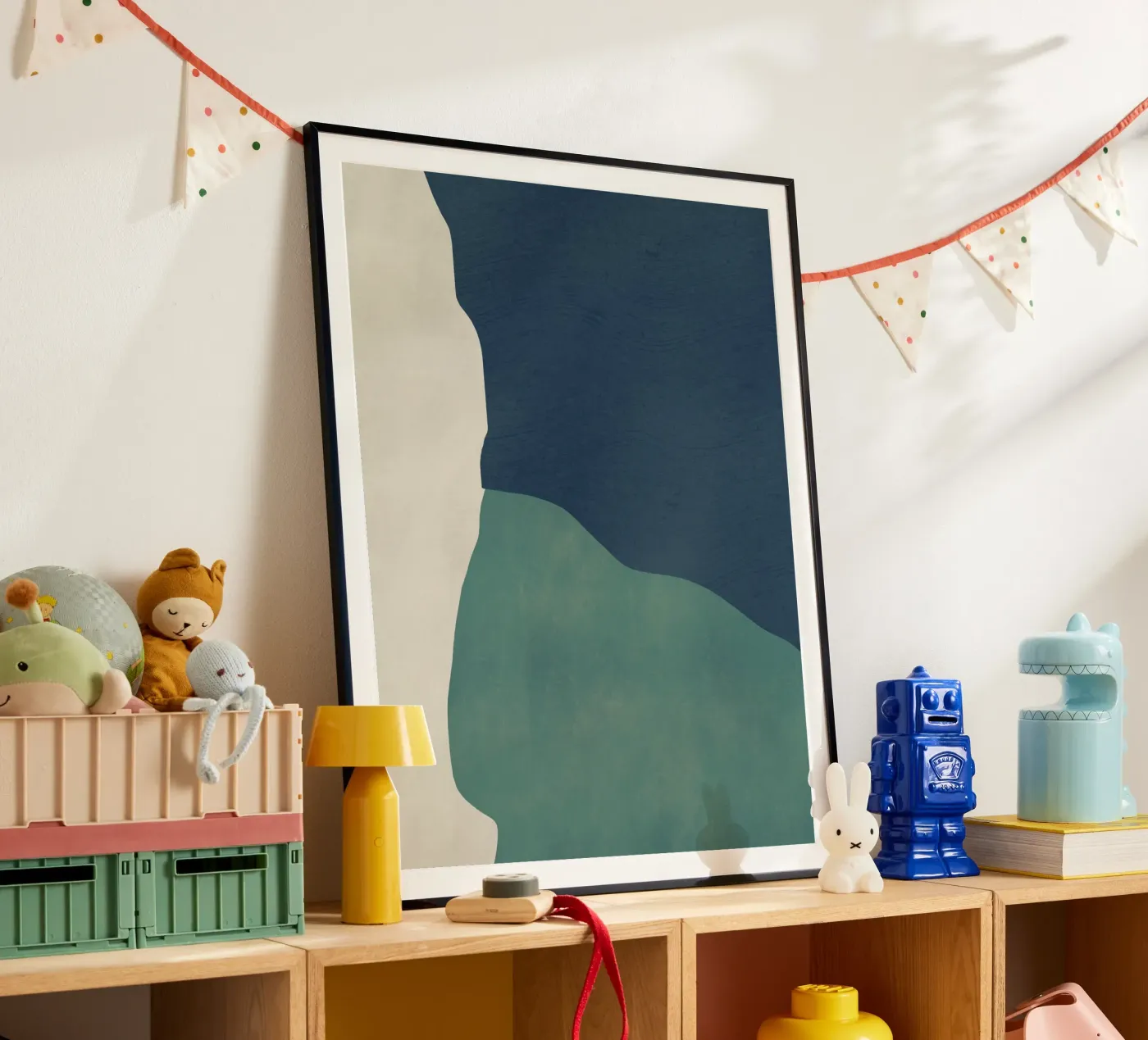 Drie oppervlakken poster van Little Dean