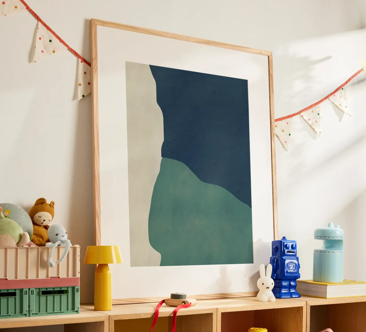 Drie oppervlakken poster van Little Dean