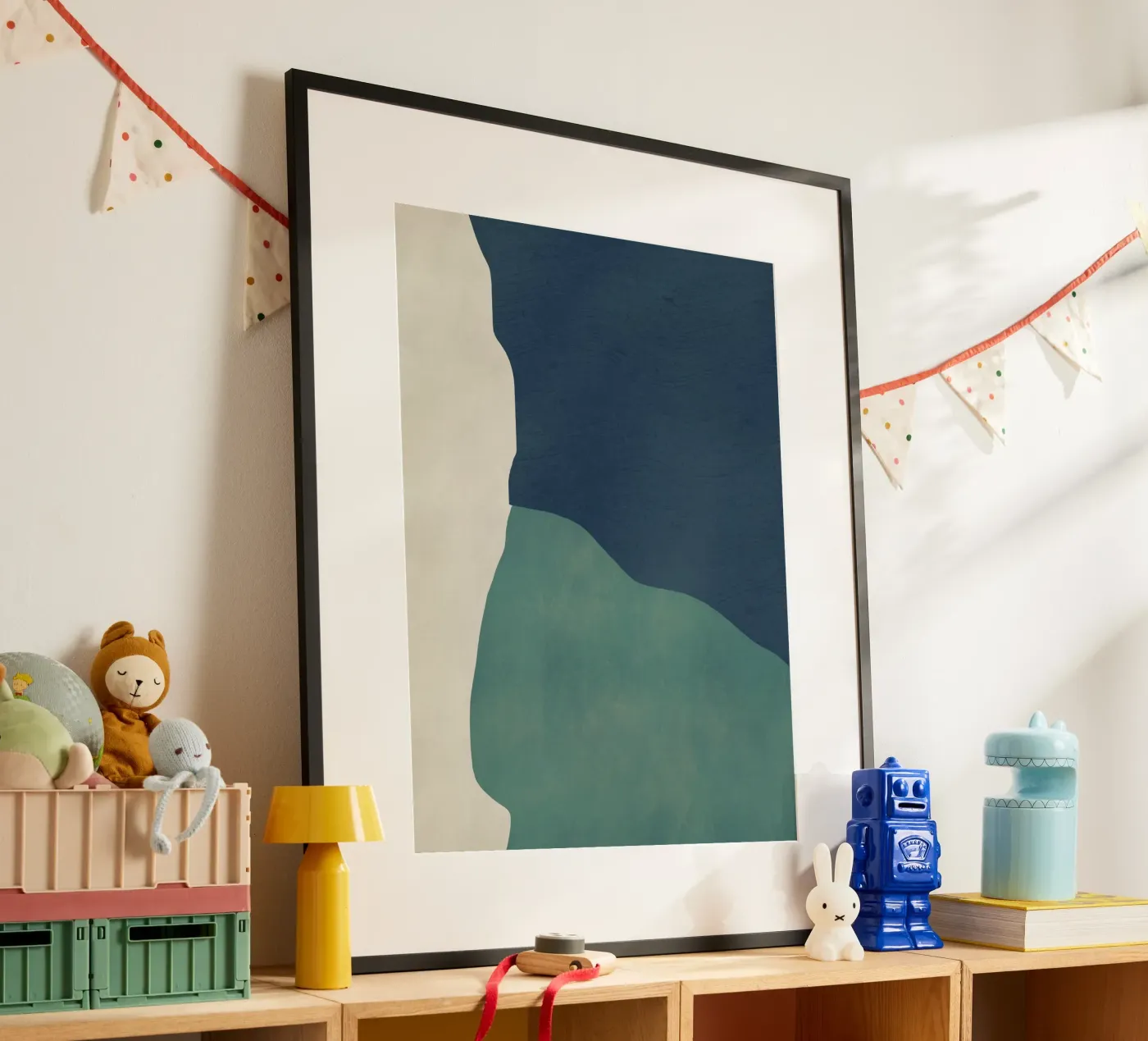 Drie oppervlakken poster van Little Dean