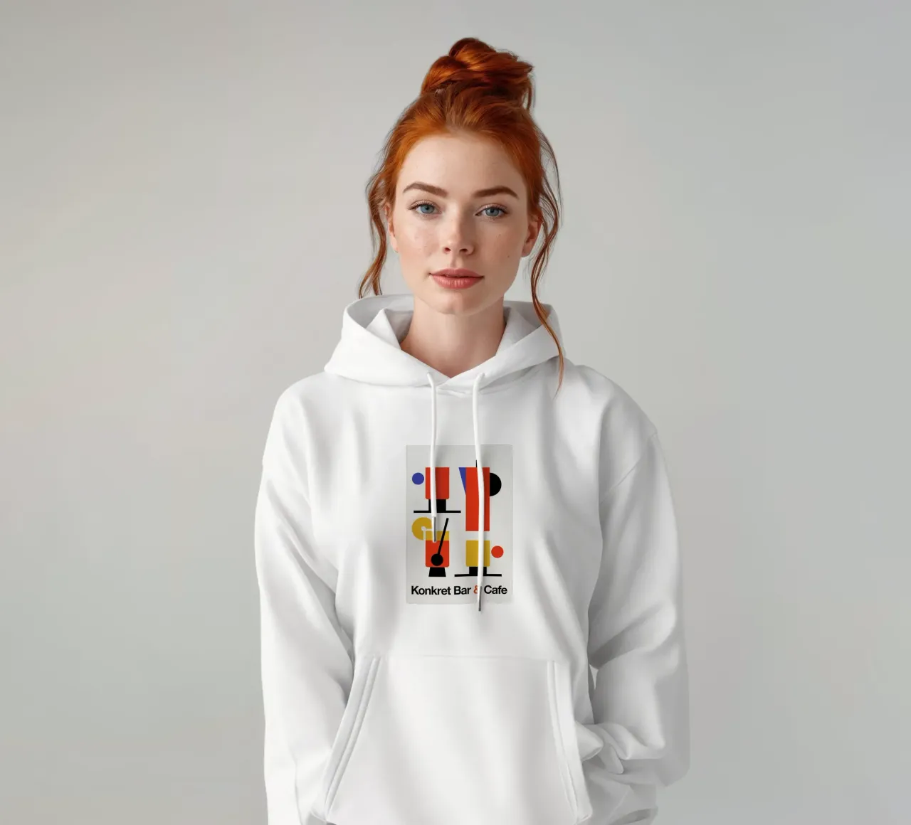 Konkret Bar & Cafe sudadera con capucha de Bo Lundberg