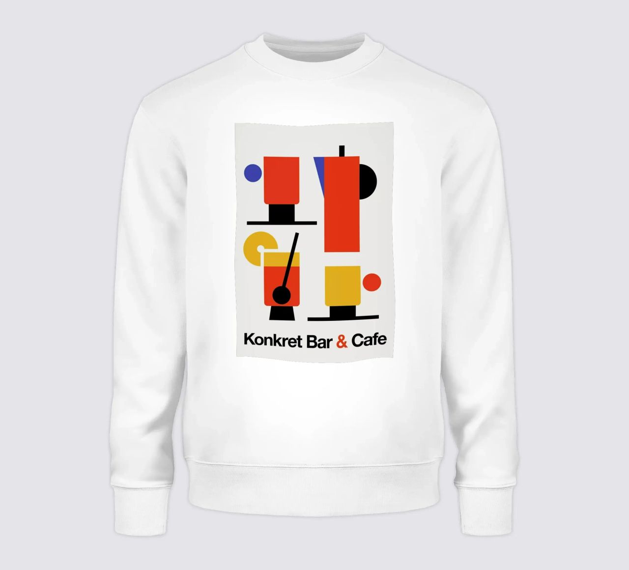 Bar e caffè Konkret felpa da Bo Lundberg