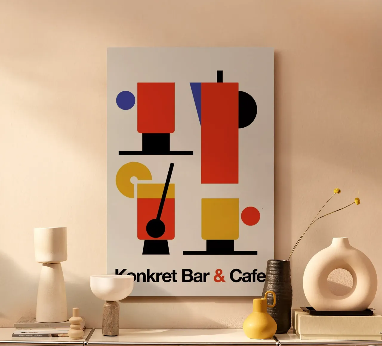 Bar e caffè Konkret alluminio dibond da Bo Lundberg