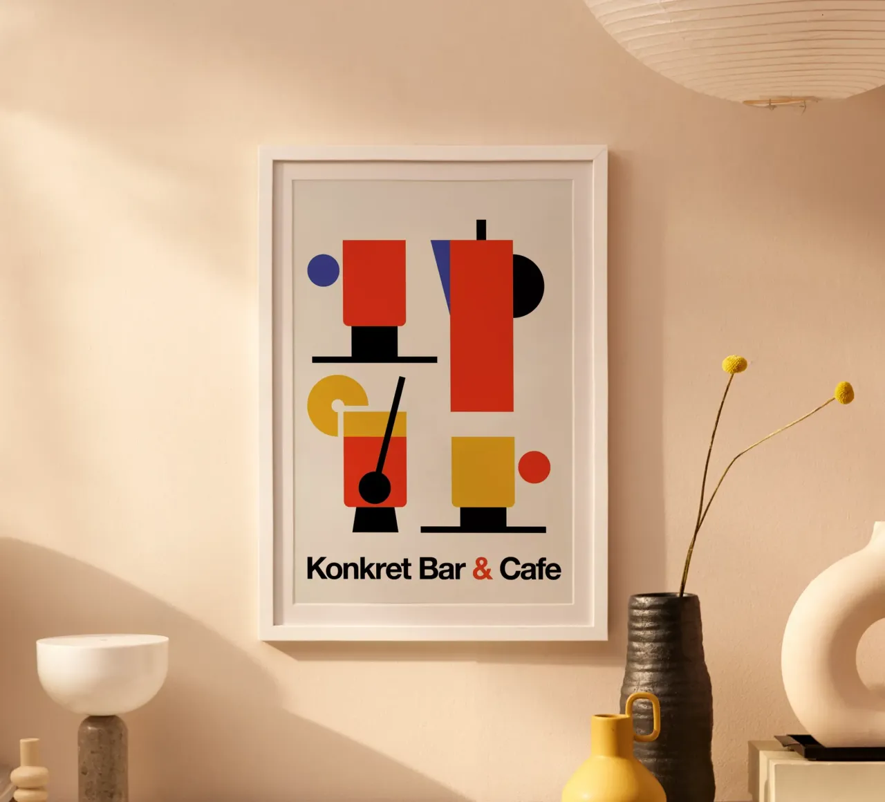 Konkret Bar & Cafe product.type.poster common.byCreator Bo Lundberg