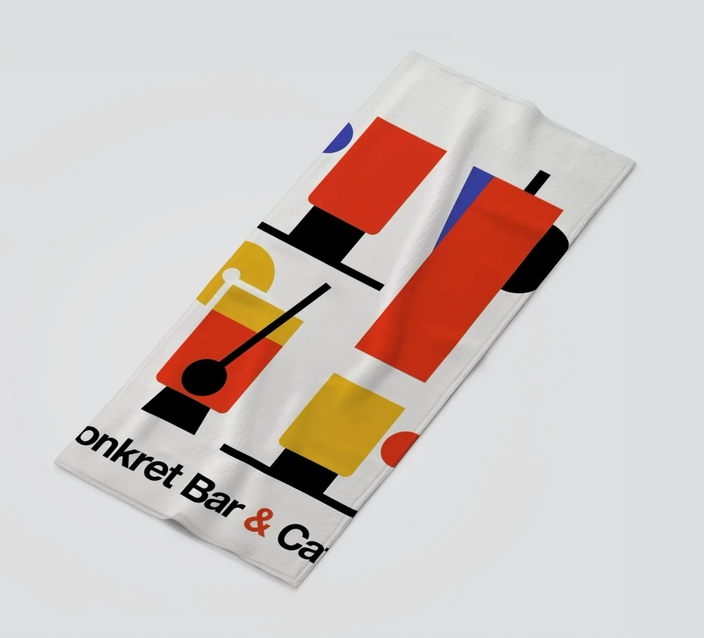 Bar e caffè Konkret telo mare da Bo Lundberg