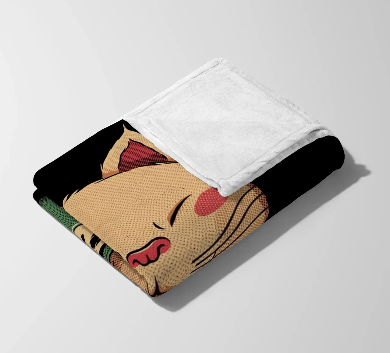 Kitty Latte Little Mouse coperta in pile da Tobe Fonseca