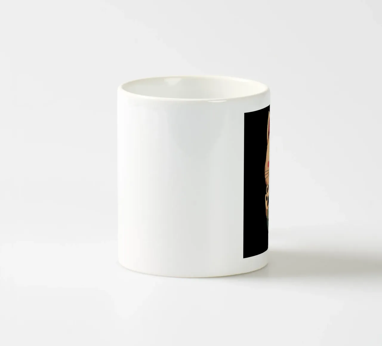 Kitty Latte Little Mouse ceramic mug by Tobe Fonseca