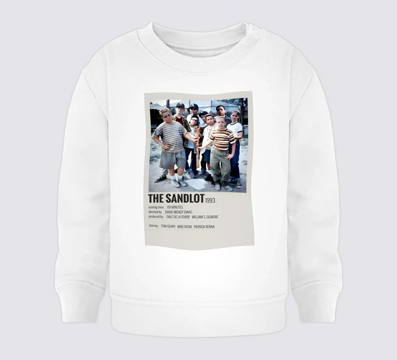 THE SANDLOT 1993 felpa neonato da MVFminimalist