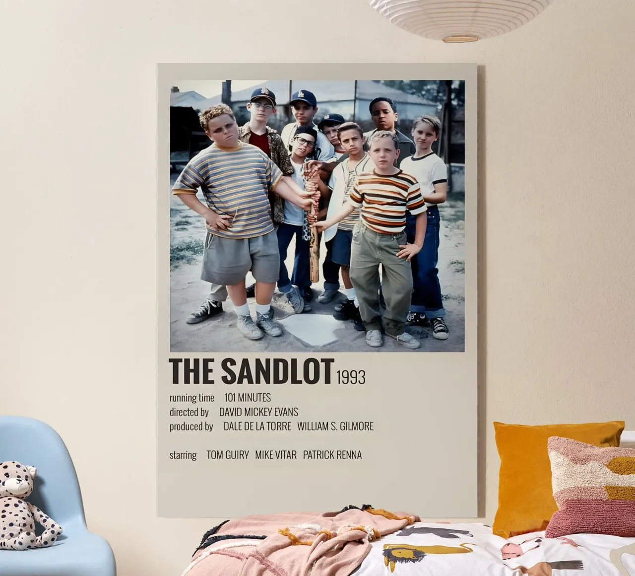 THE SANDLOT 1993 acrylic glass by MVFminimalist