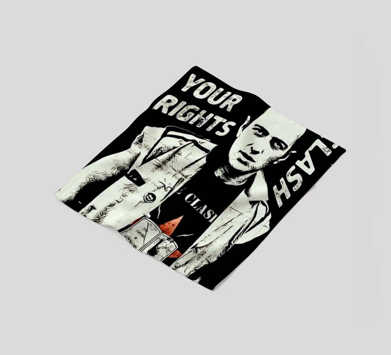 lo scontro coperta in pile da vanhesling