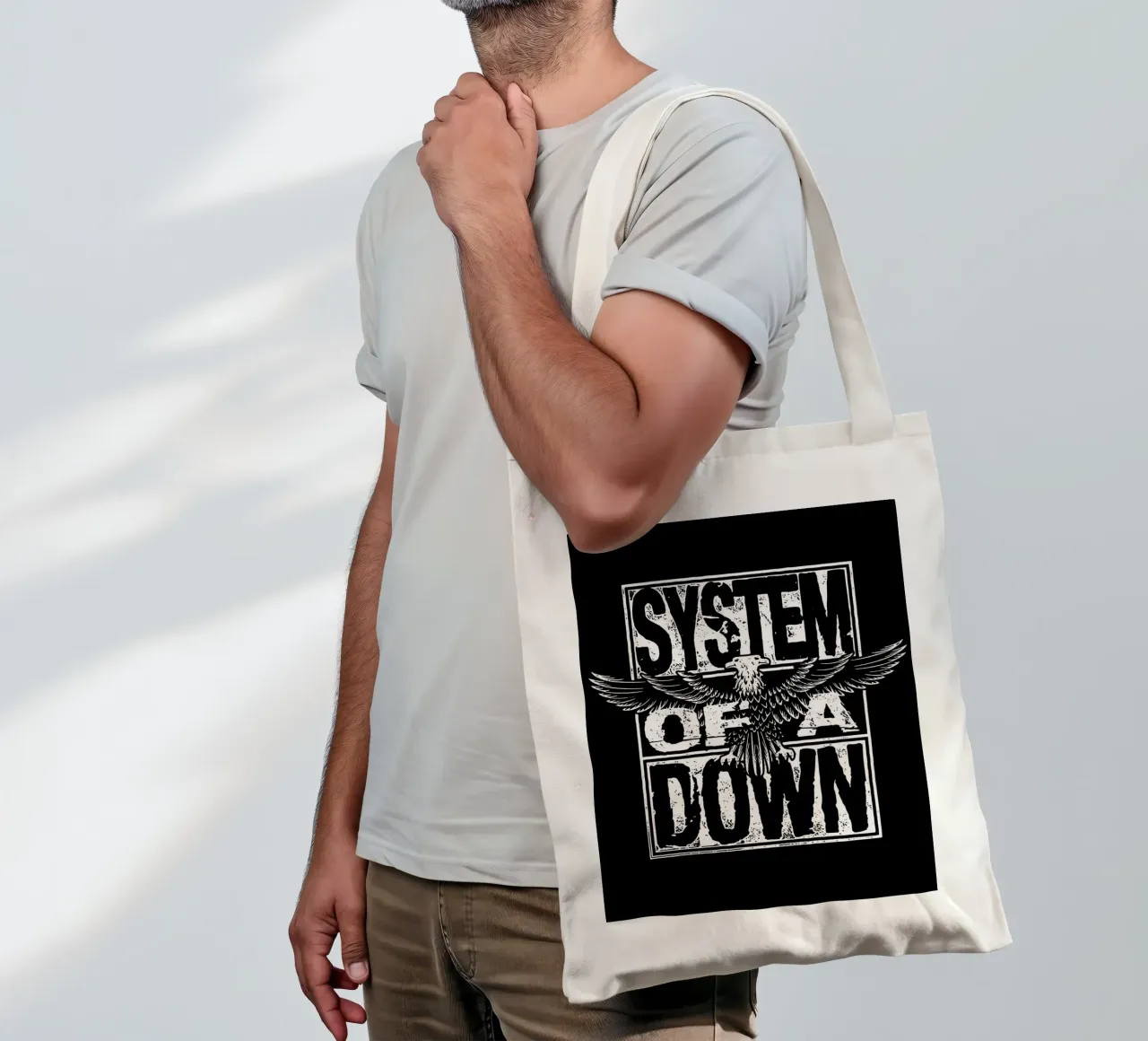 System of a Down borsa in juta da vanhesling