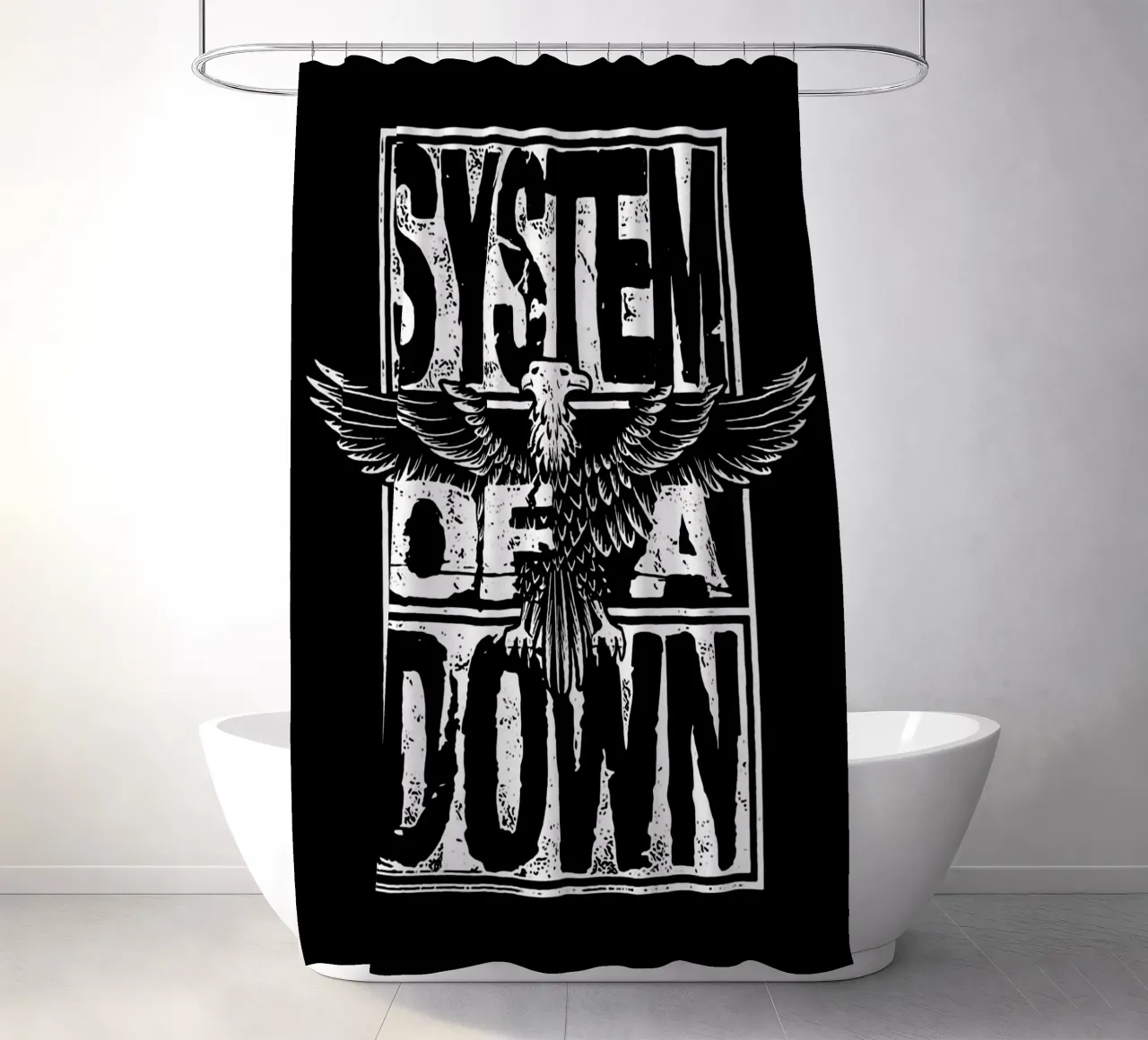 System of a Down tenda da doccia da vanhesling