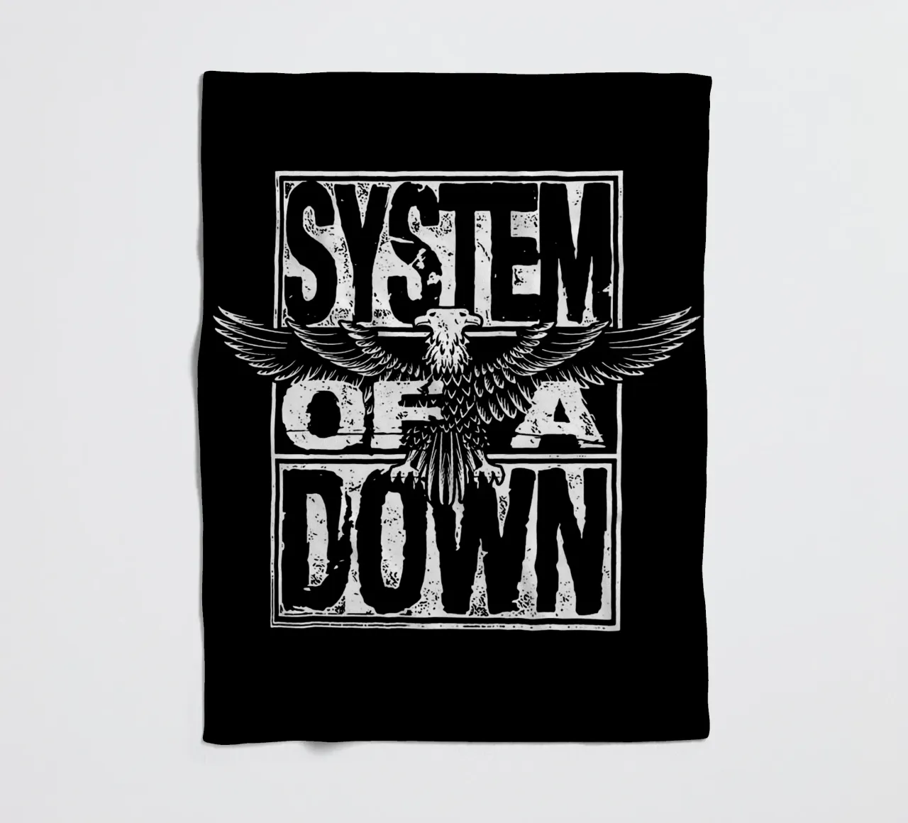 System of a Down coperta in pile da vanhesling