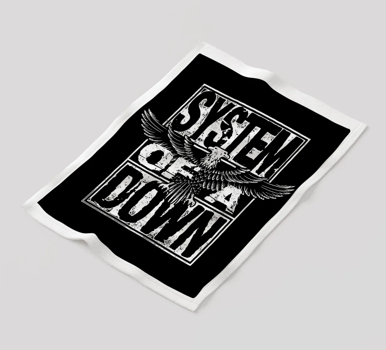 System of a Down coperta in pile da vanhesling