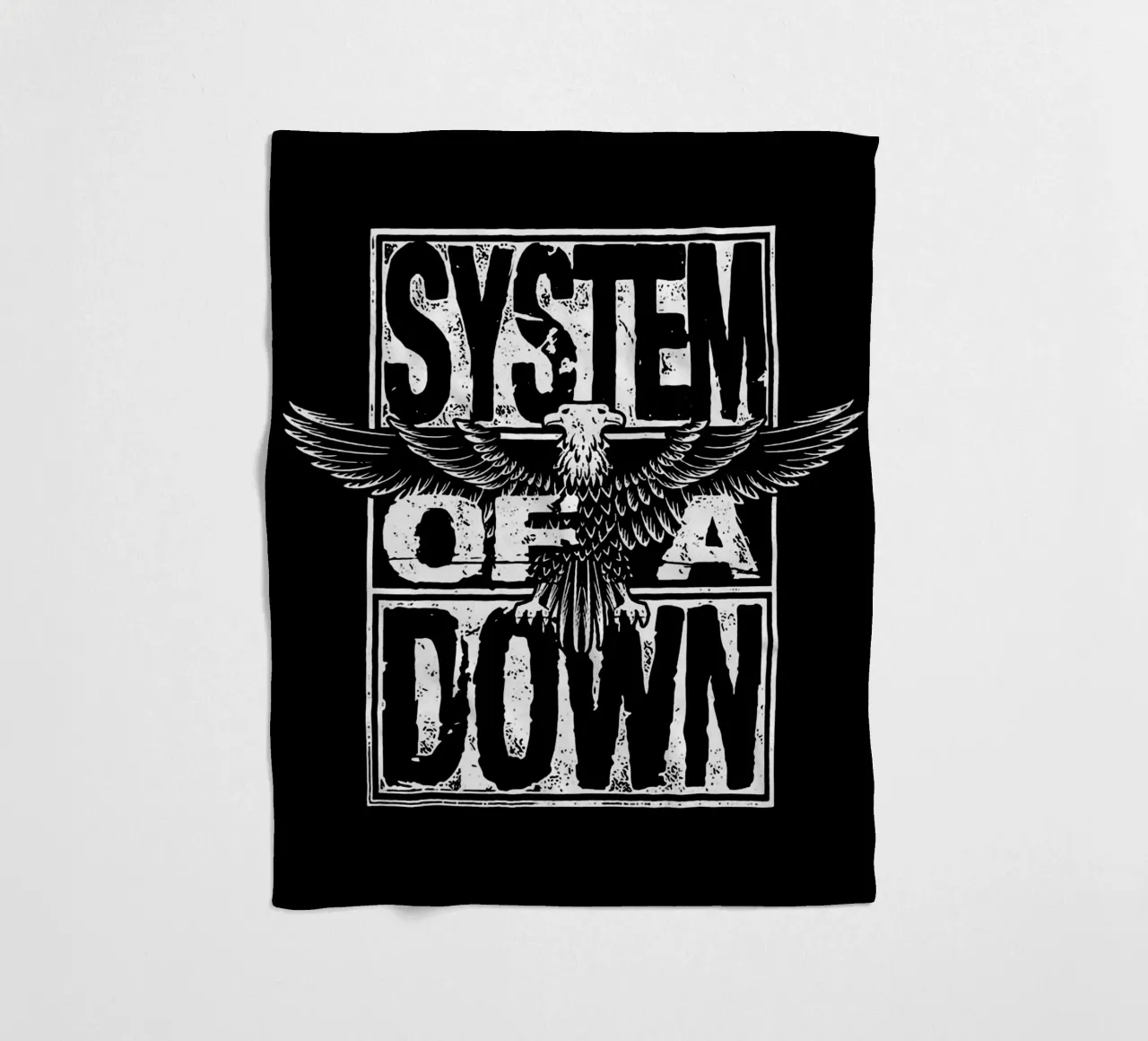 System of a Down coperta in pile da vanhesling