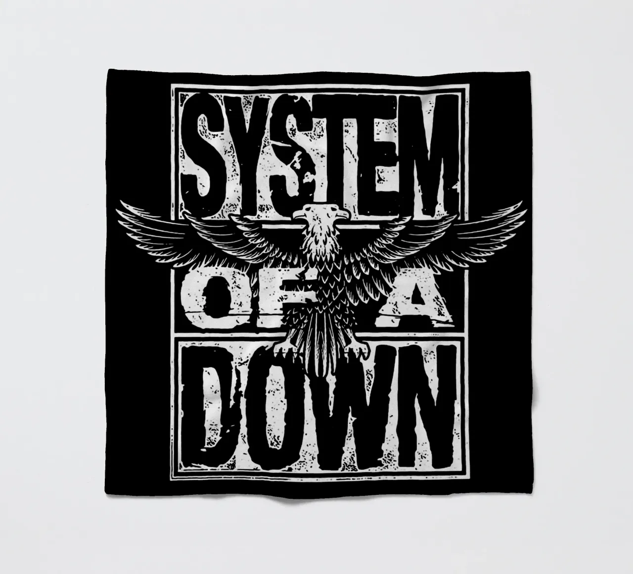 System of a Down coperta in pile da vanhesling