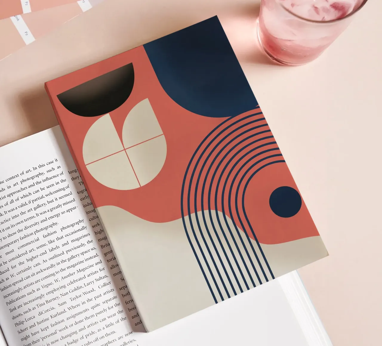 Organic and geometrical space 02 notebook by Little Dean