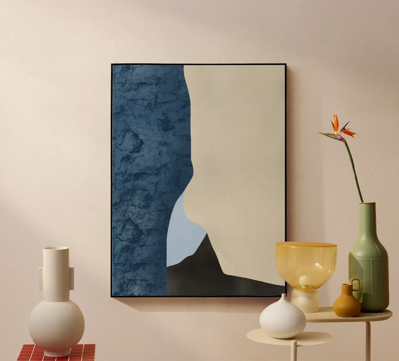 Three surface 02 acryl van Little Dean