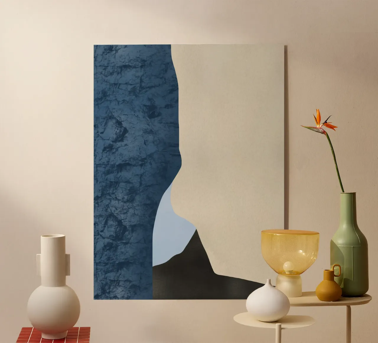 Three surface 02 acryl van Little Dean