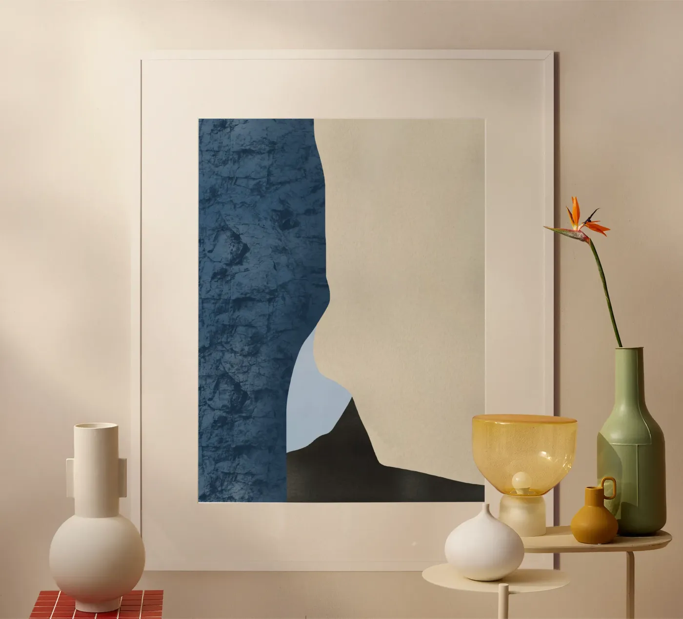 Drie oppervlak 02 poster van Little Dean