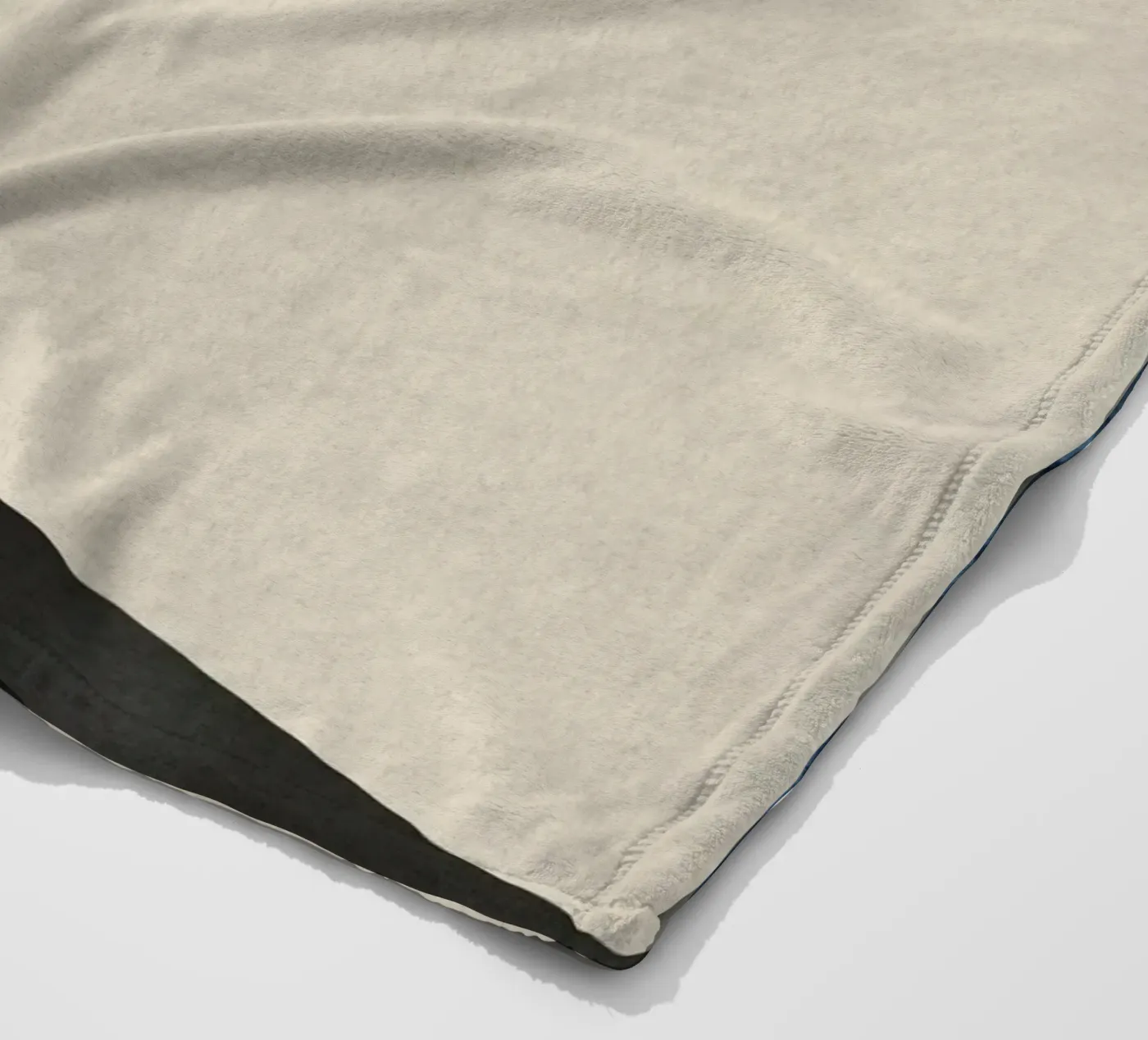 Three surface 02 fleece blanket by Little Dean