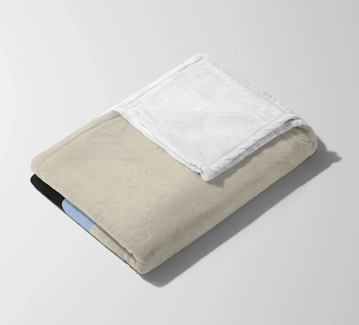 Three surface 02 fleece blanket by Little Dean