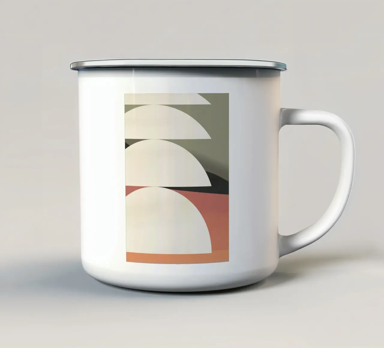 Fasi del tramonto tazza in smalto da Little Dean