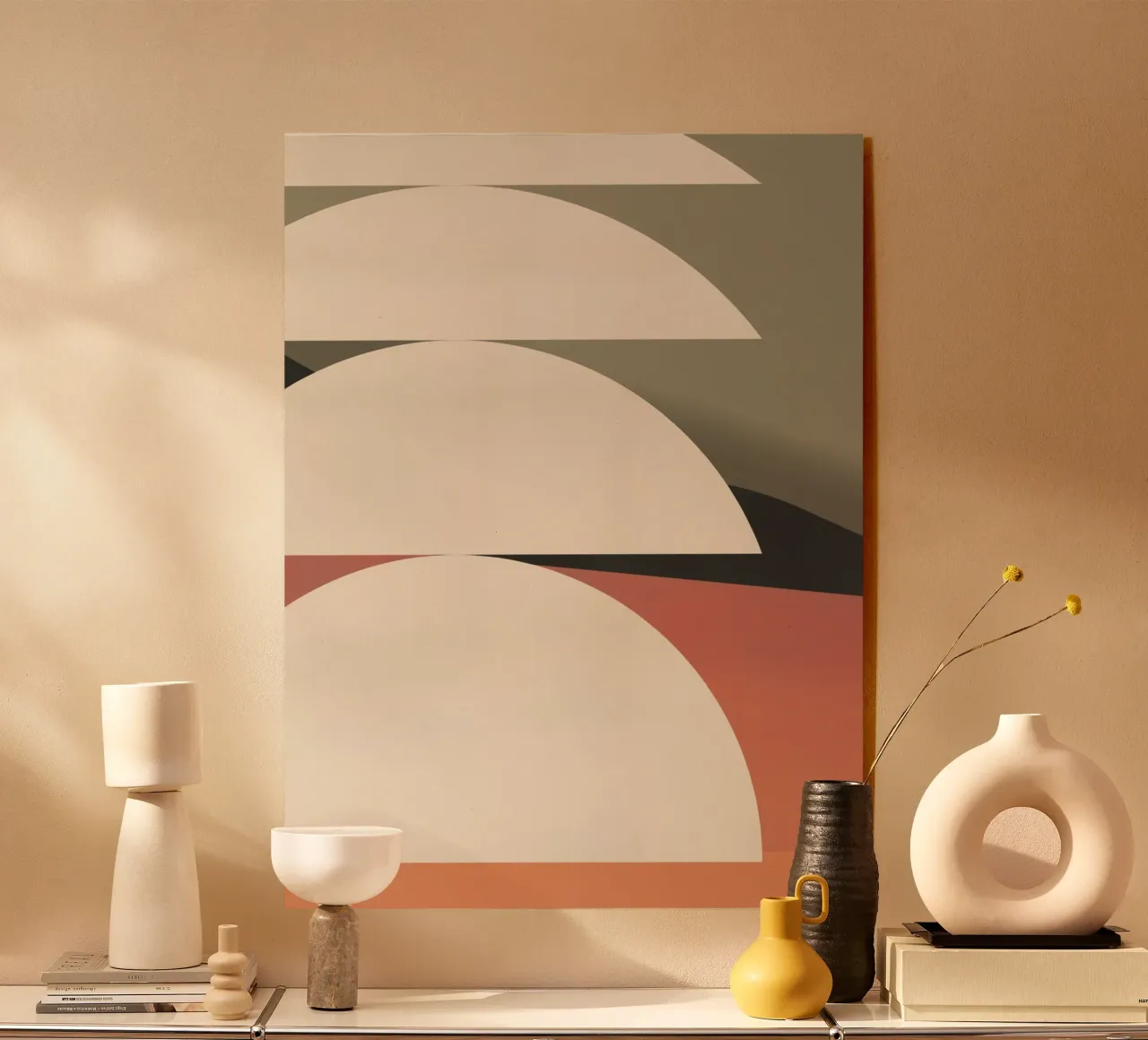 Phasen des Sonnenuntergangs Acryl-Glas von Little Dean