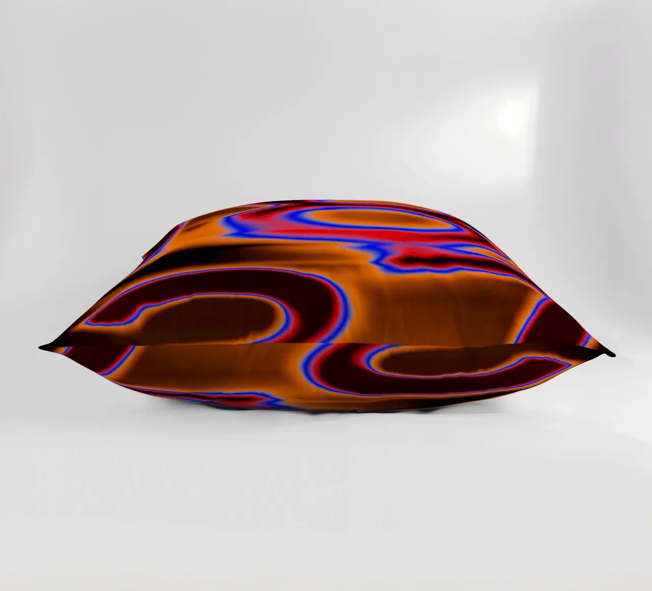 1837 in fusione cromatica - Calore incandescente cuscino da Sarah Mauriaucourt