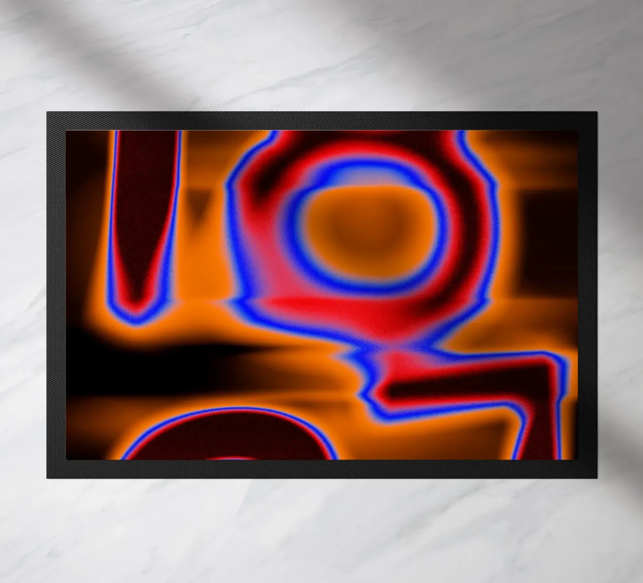 1837 in fusione cromatica - Calore incandescente zerbino da Sarah Mauriaucourt