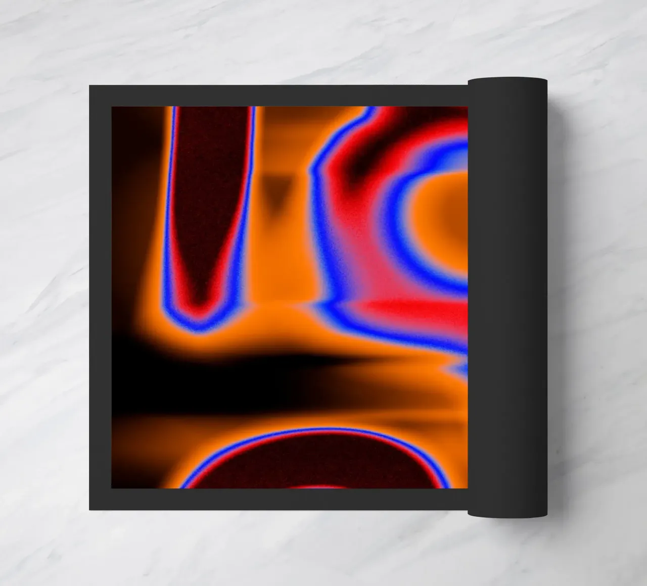 1837 in fusione cromatica - Calore incandescente zerbino da Sarah Mauriaucourt