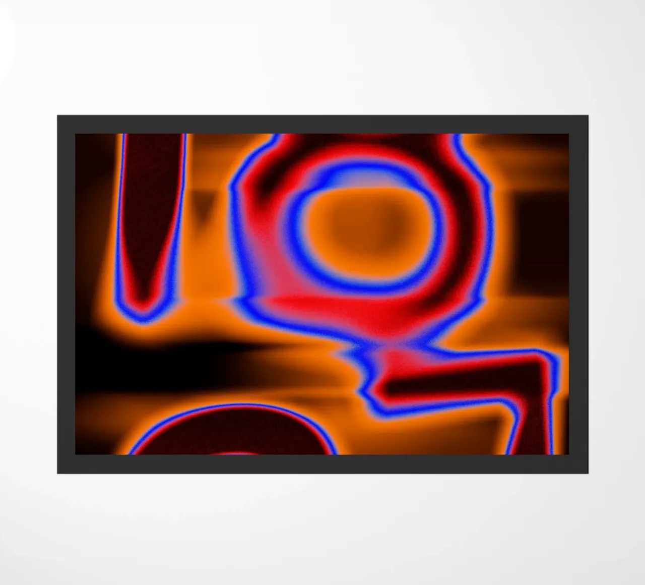 1837 in fusione cromatica - Calore incandescente zerbino da Sarah Mauriaucourt