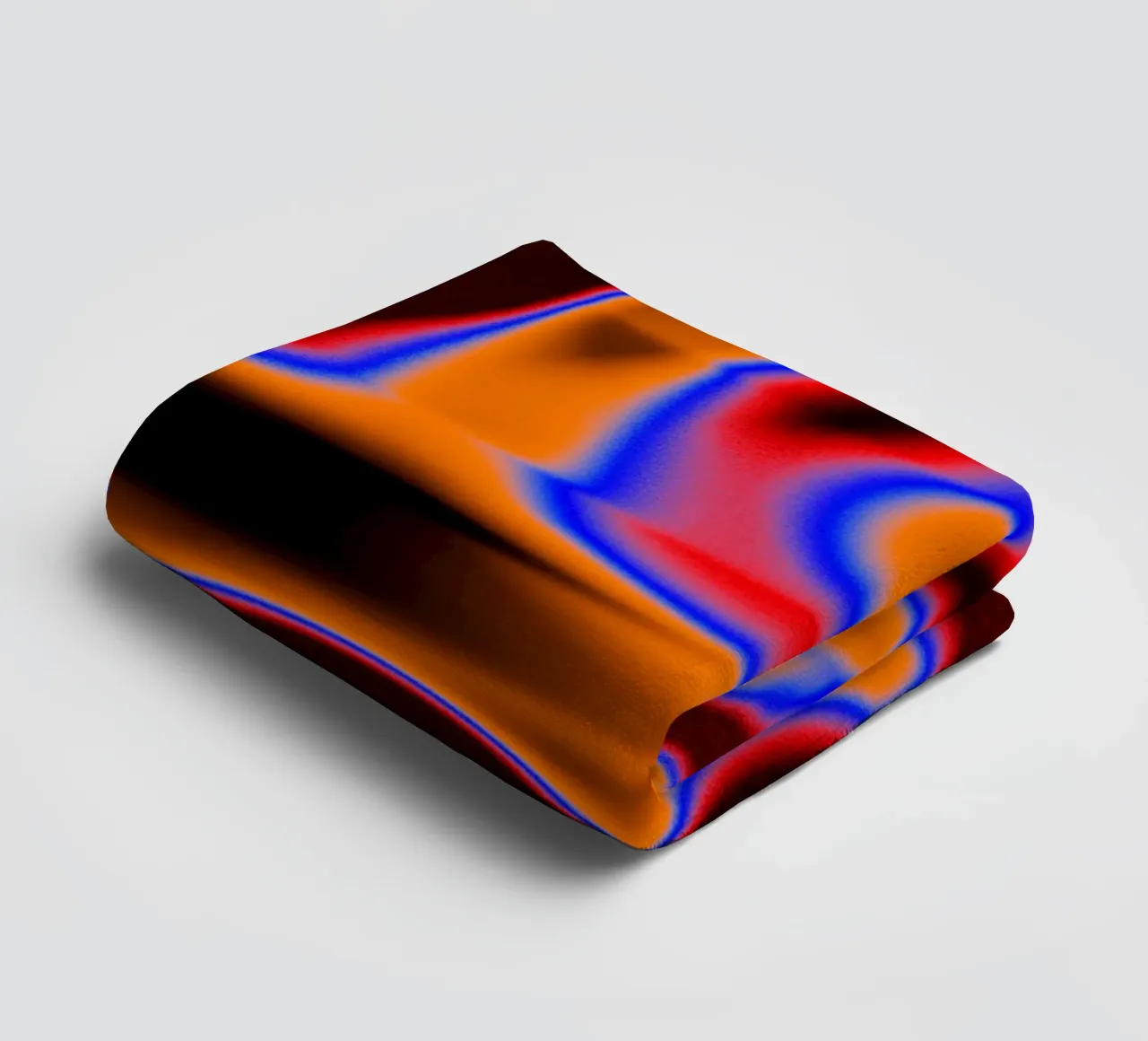 1837 in fusione cromatica - Calore incandescente asciugamano da bagno da Sarah Mauriaucourt