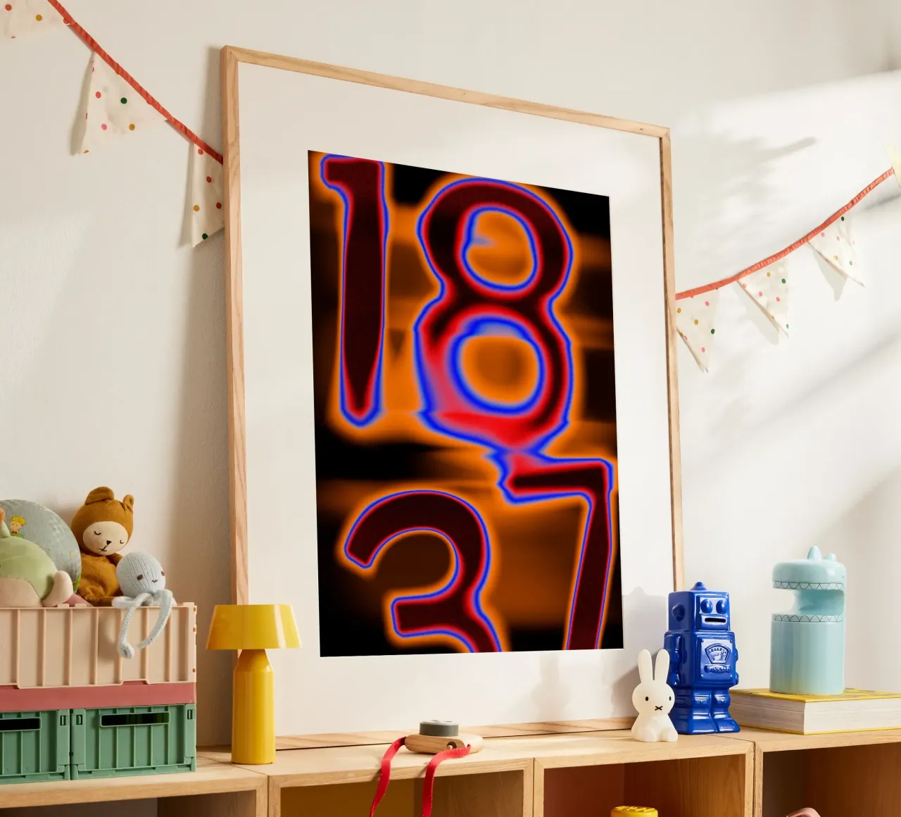 1837 in fusione cromatica - Calore incandescente carta hahnemühle da Sarah Mauriaucourt