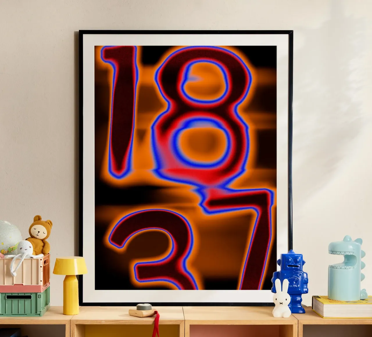 1837 in fusione cromatica - Calore incandescente carta hahnemühle da Sarah Mauriaucourt