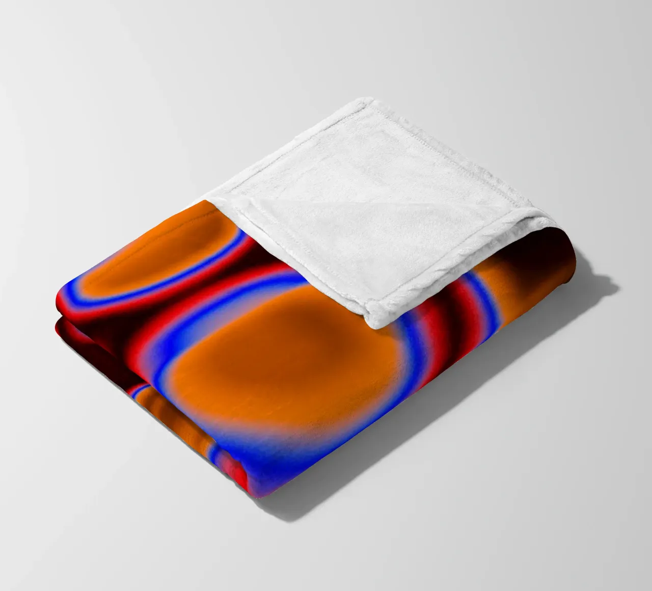 1837 in fusione cromatica - Calore incandescente coperta in pile da Sarah Mauriaucourt