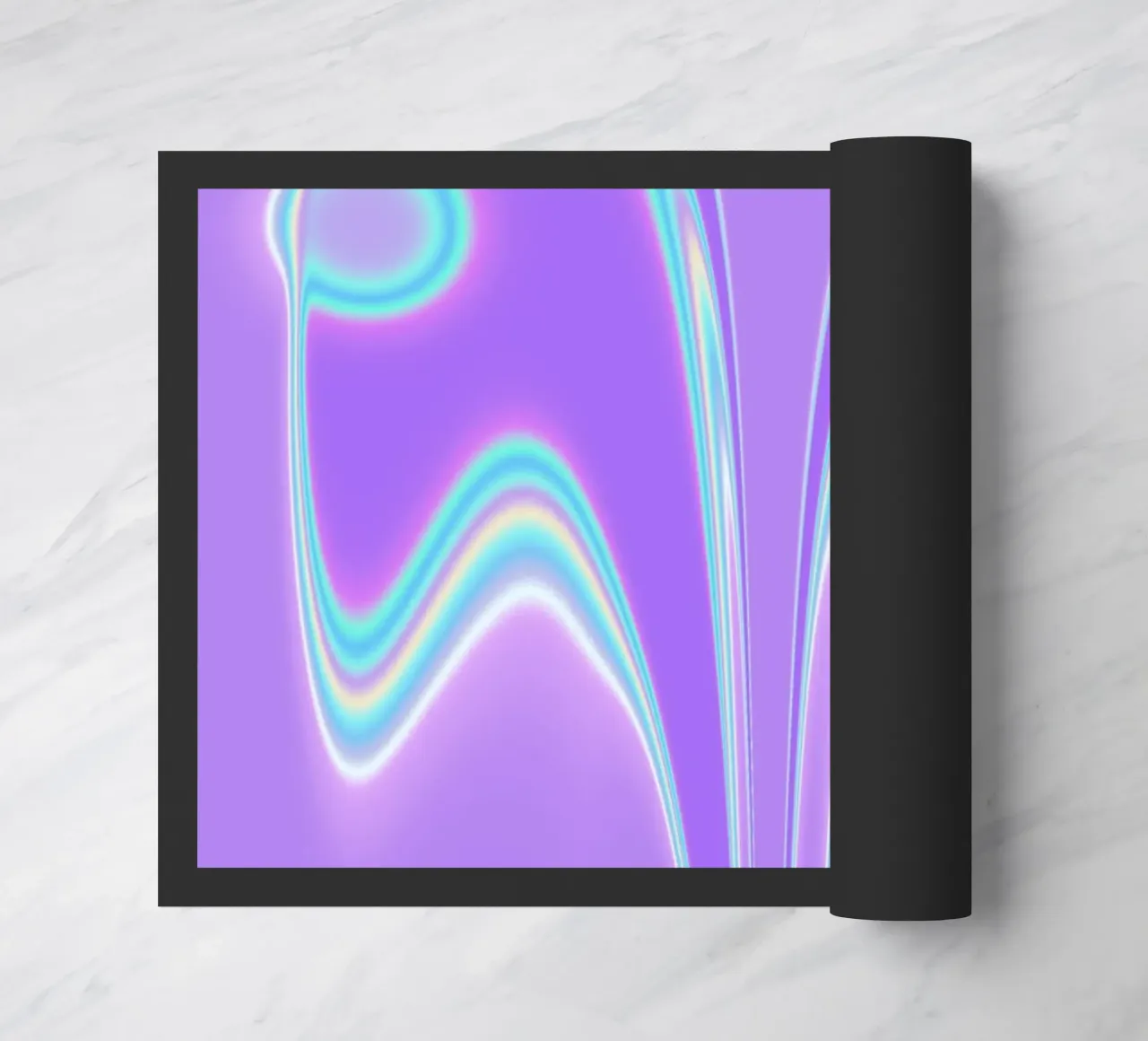 Forme a specchio in una luce iridescente zerbino da Sarah Mauriaucourt