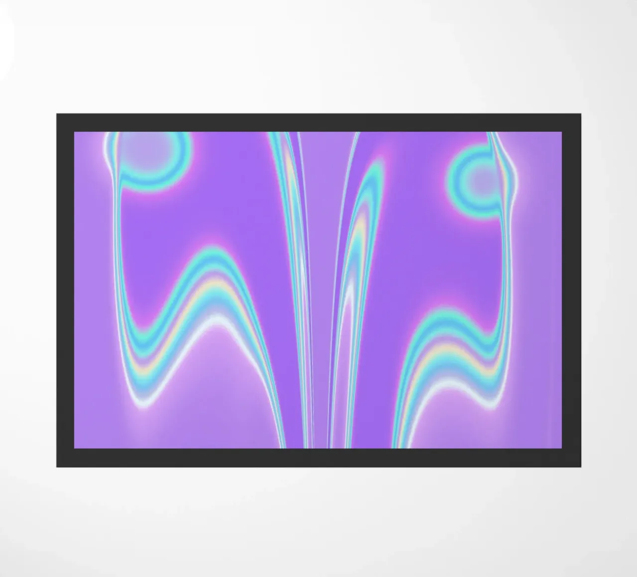 Forme a specchio in una luce iridescente zerbino da Sarah Mauriaucourt