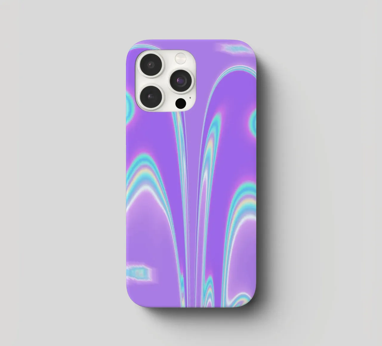 Forme a specchio in una luce iridescente cover iphone da Sarah Mauriaucourt