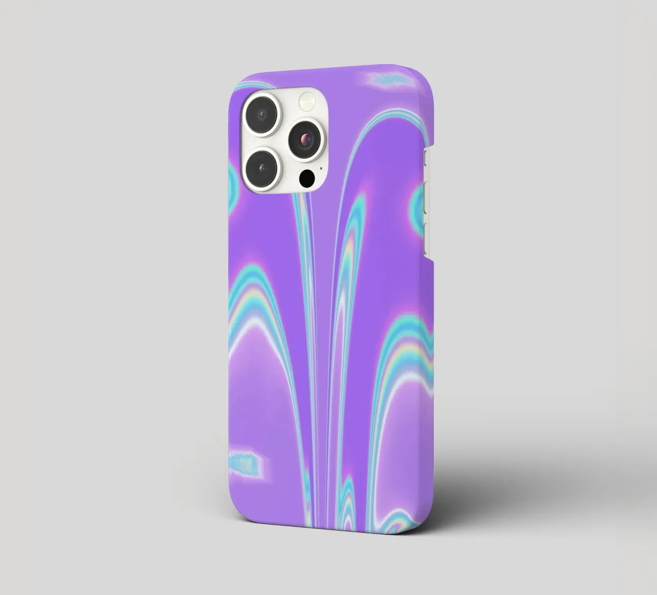 Forme a specchio in una luce iridescente cover iphone da Sarah Mauriaucourt