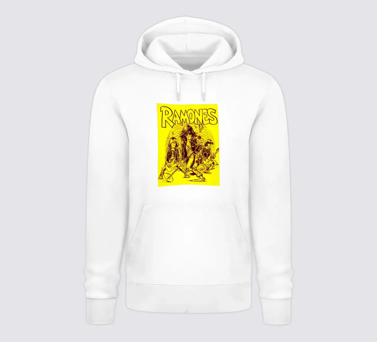 ramones felpa con cappuccio da vanhesling