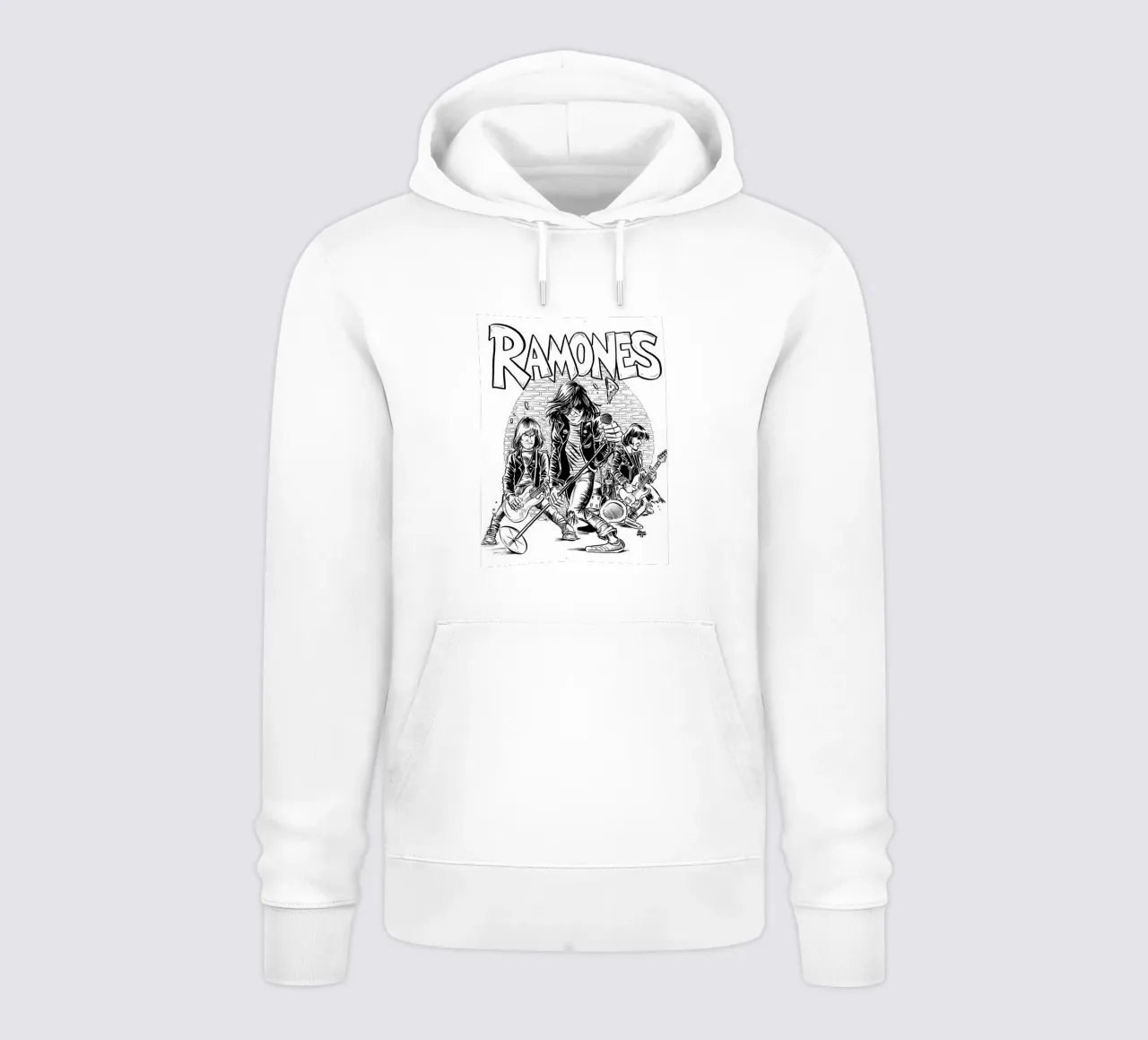 i ramones felpa con cappuccio da vanhesling