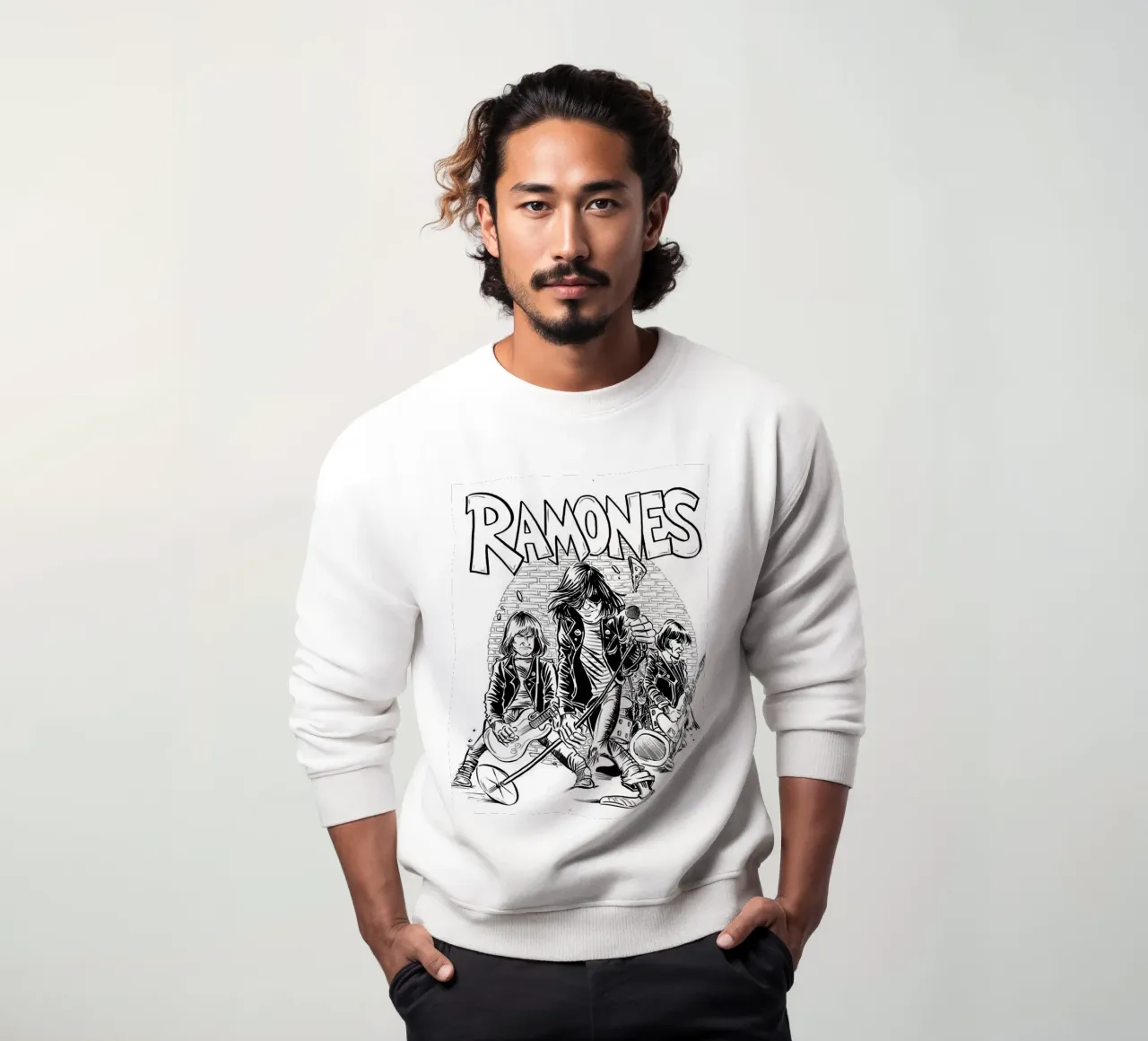 i ramones felpa da vanhesling